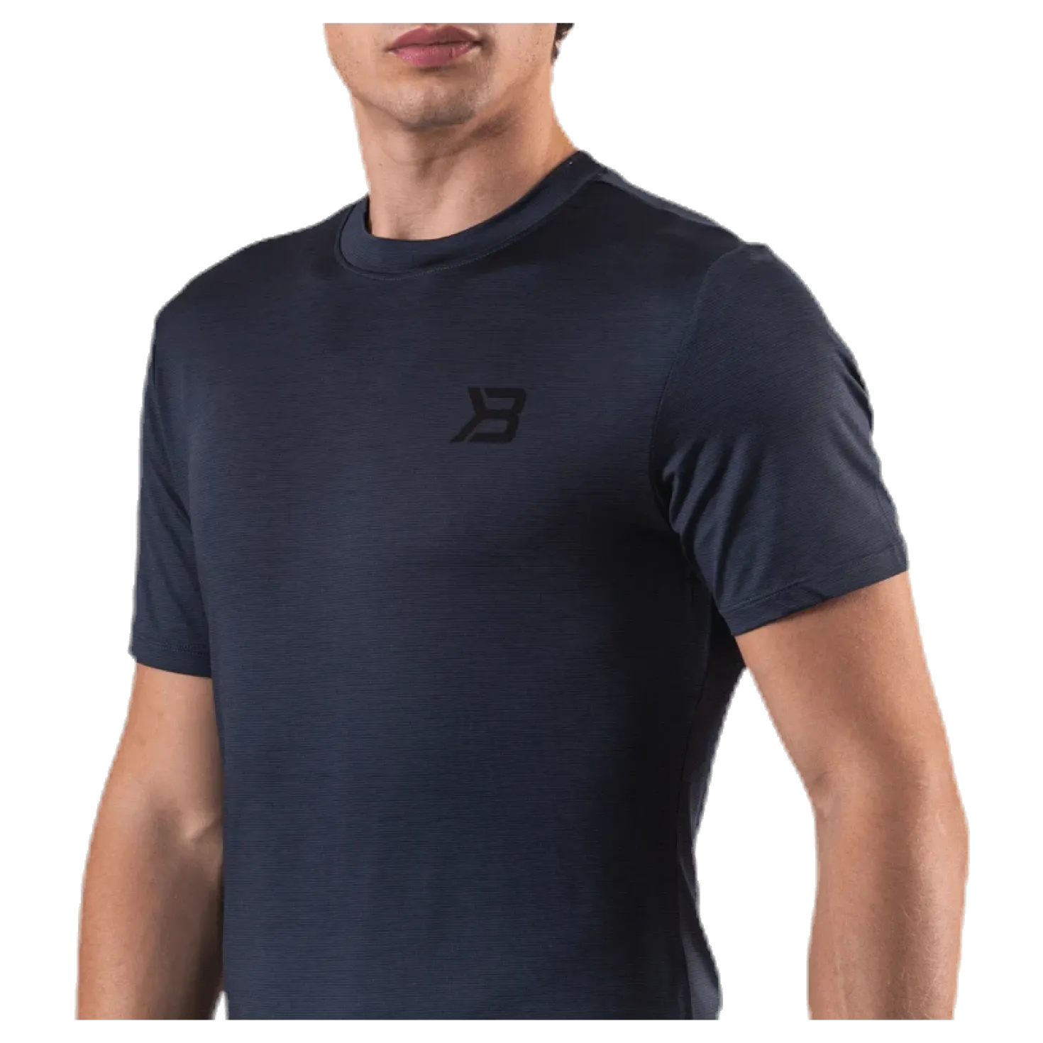 Essex Stripe Tee Grey
