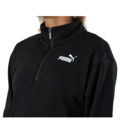 Ess+ Half-Zip Dress Tr Black