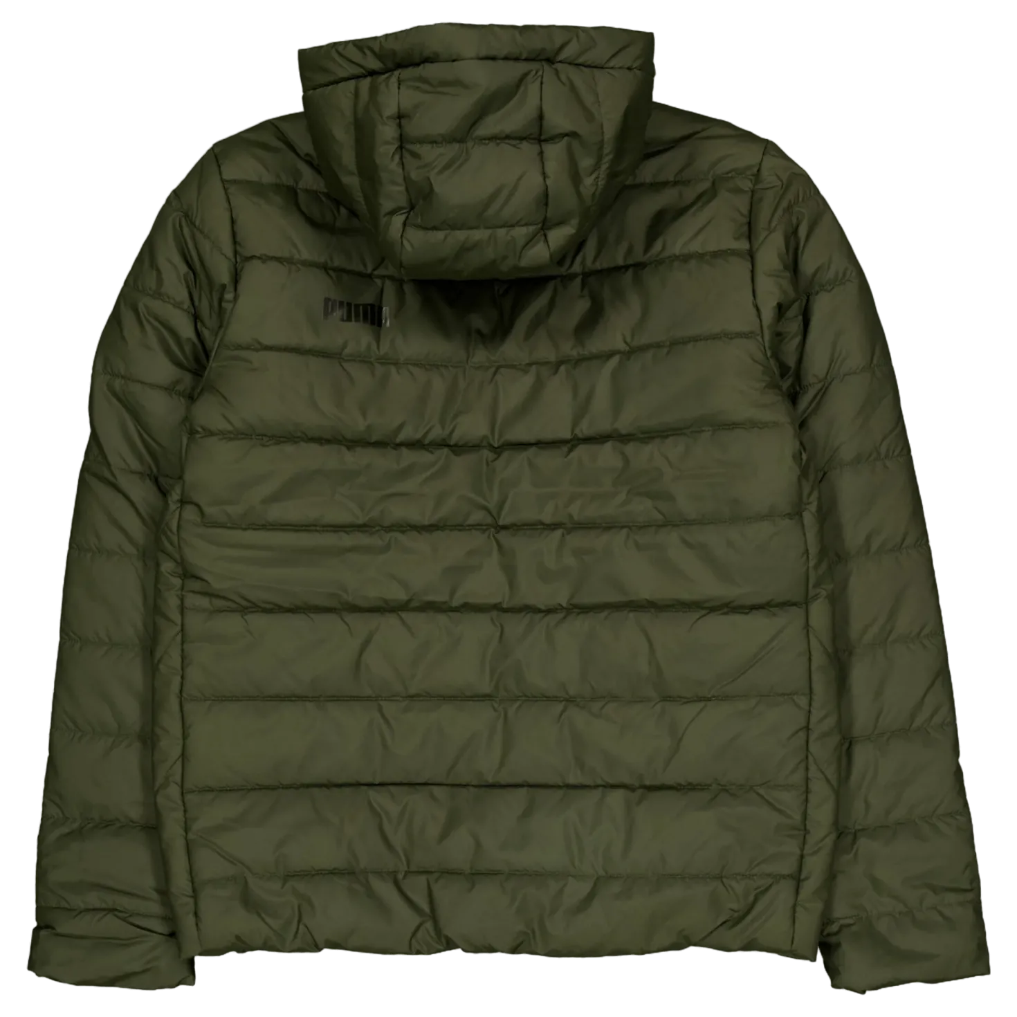 Ess Hooded Padded Jacket Dark Olive