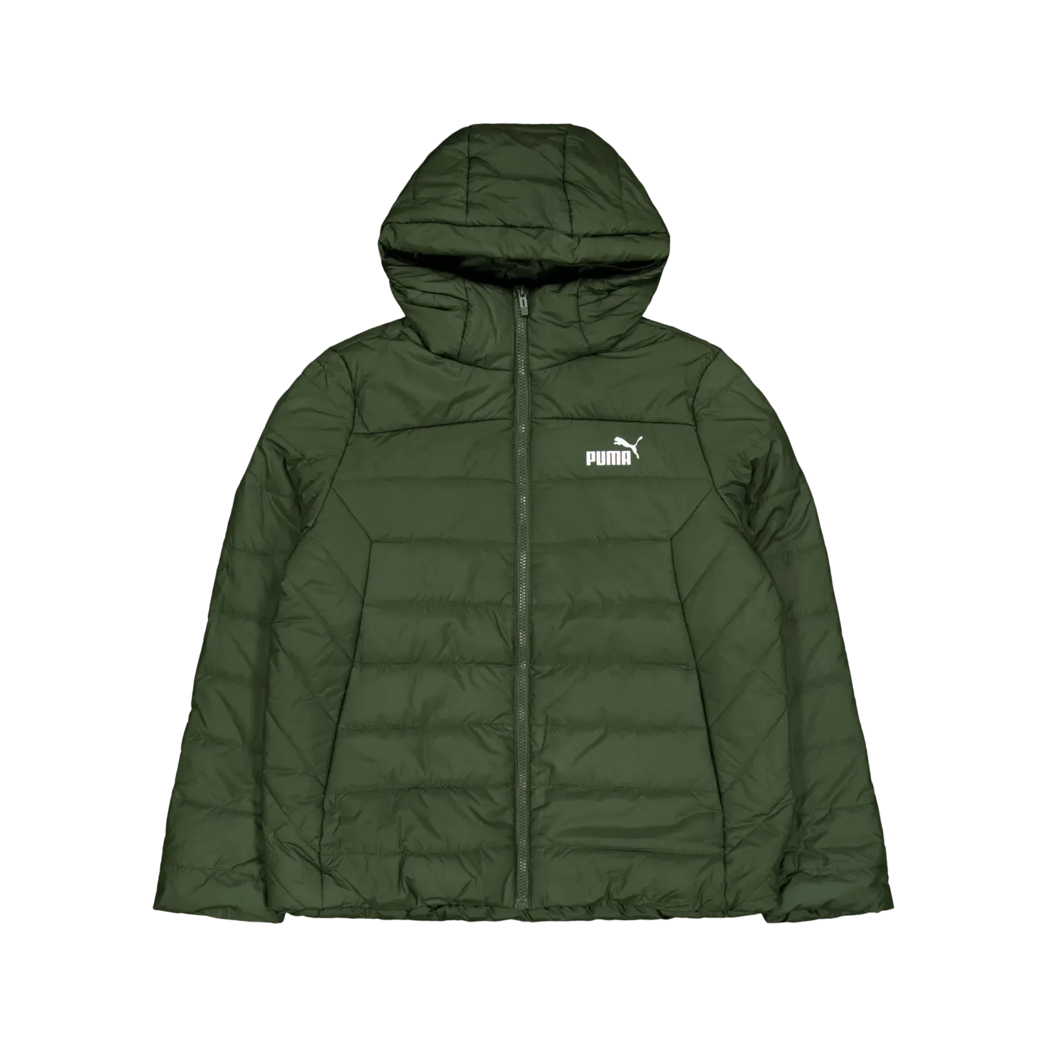Ess Hooded Padded Jacket Myrtle