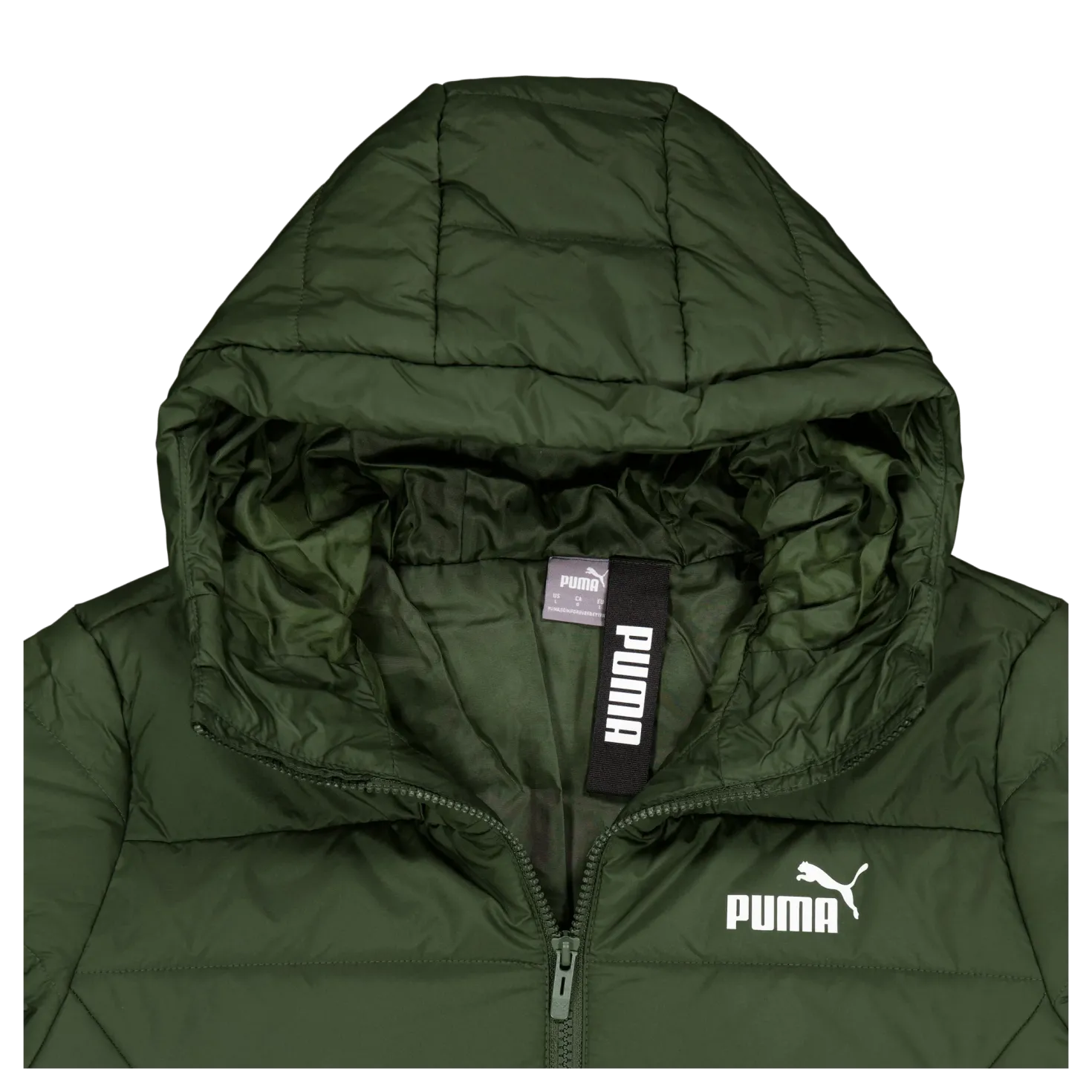 Ess Hooded Padded Jacket Myrtle