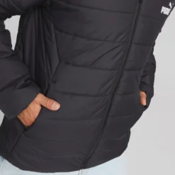 Ess Hooded Padded Jacket Puma Black