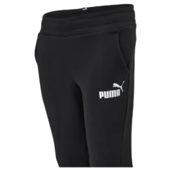 Ess Logo Pants Fl Cl B Puma Black