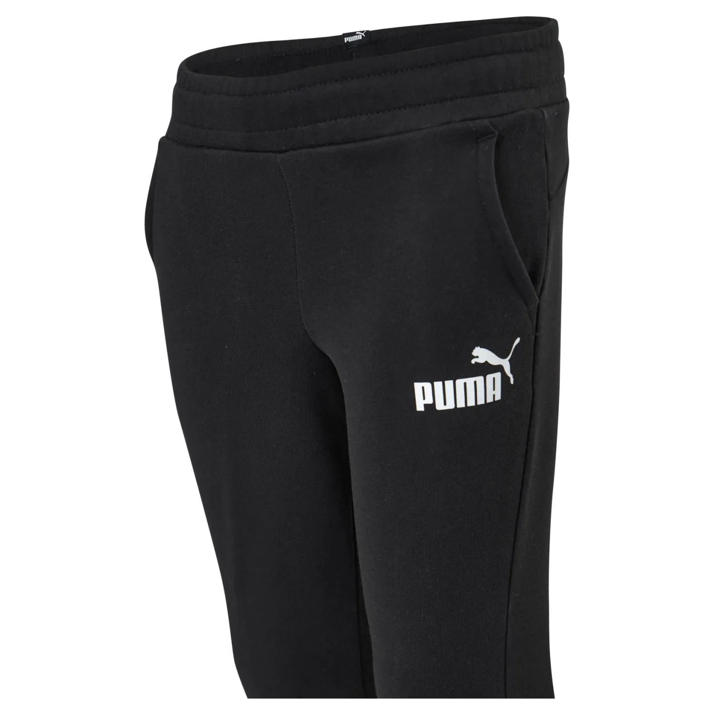 Ess Logo Pants Fl Cl B Puma Black