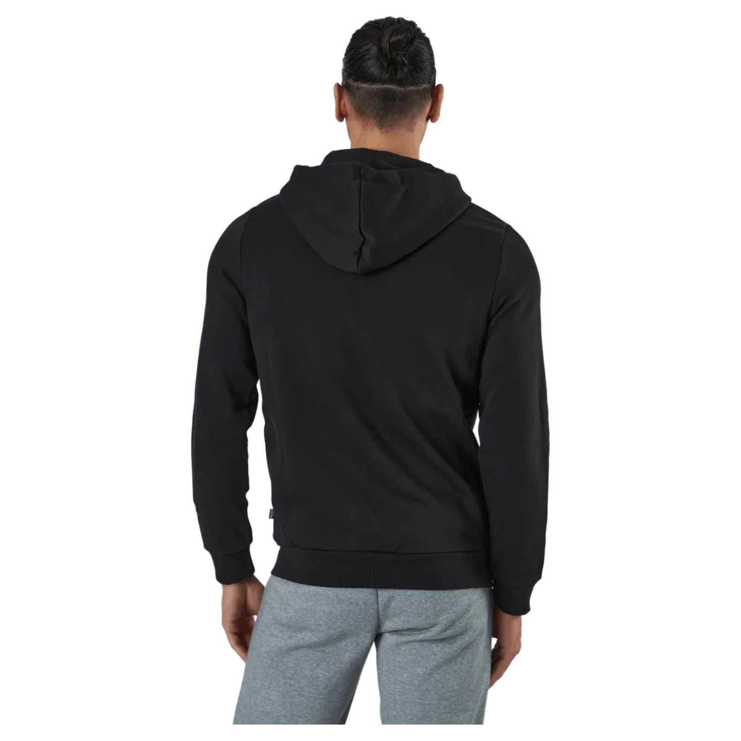 Ess Small Logo Fz Hoodie Fl Puma Black