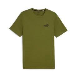 Ess Small Logo Tee Olive Green