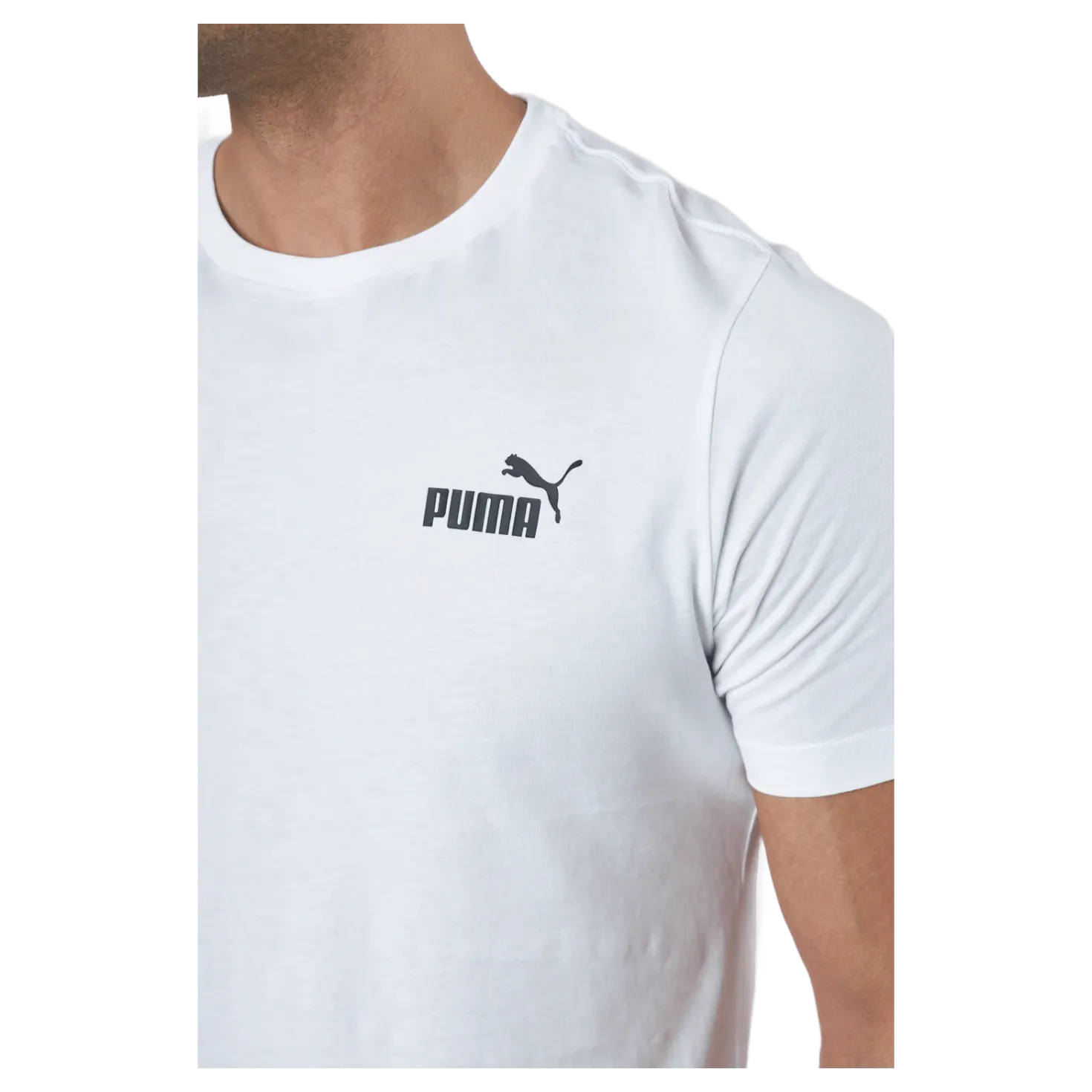 Ess Small Logo Tee Puma White