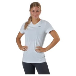 Ess Small Logo Tee Puma White-cat