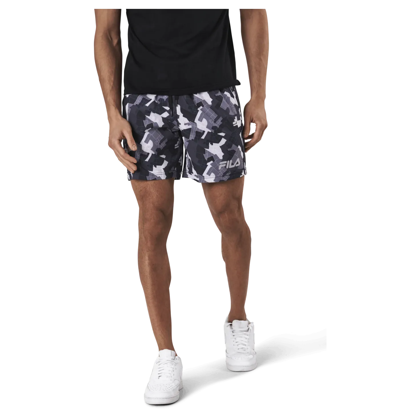 Everix Aop Shorts Grey