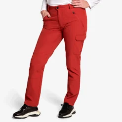 Evie Pants Red Earth