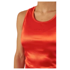 Evy Tank Top Red Metallic