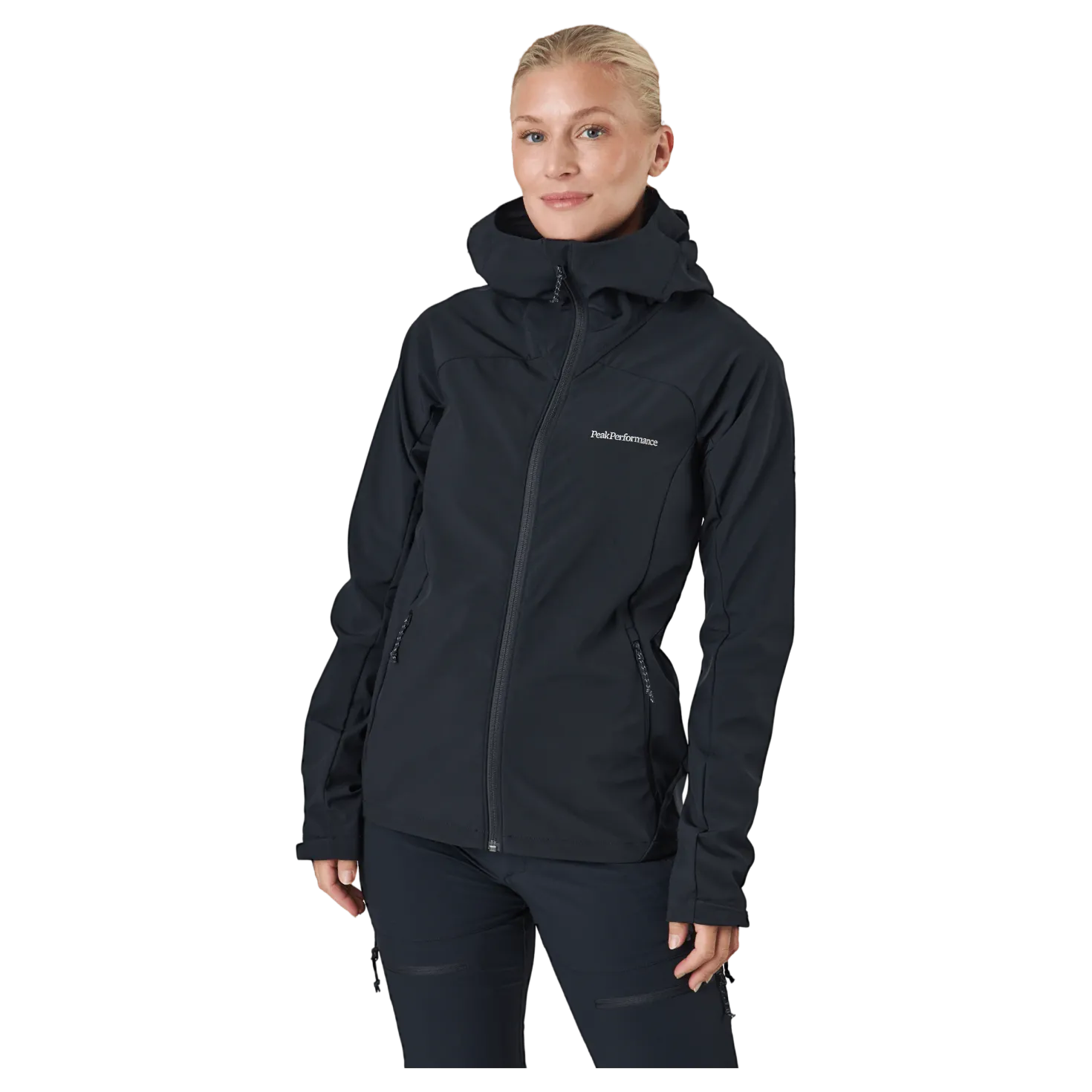 Explore Hood Jacket Women Black