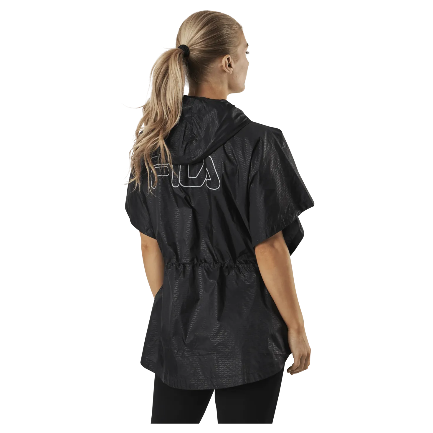 Eydie Wind Poncho Black