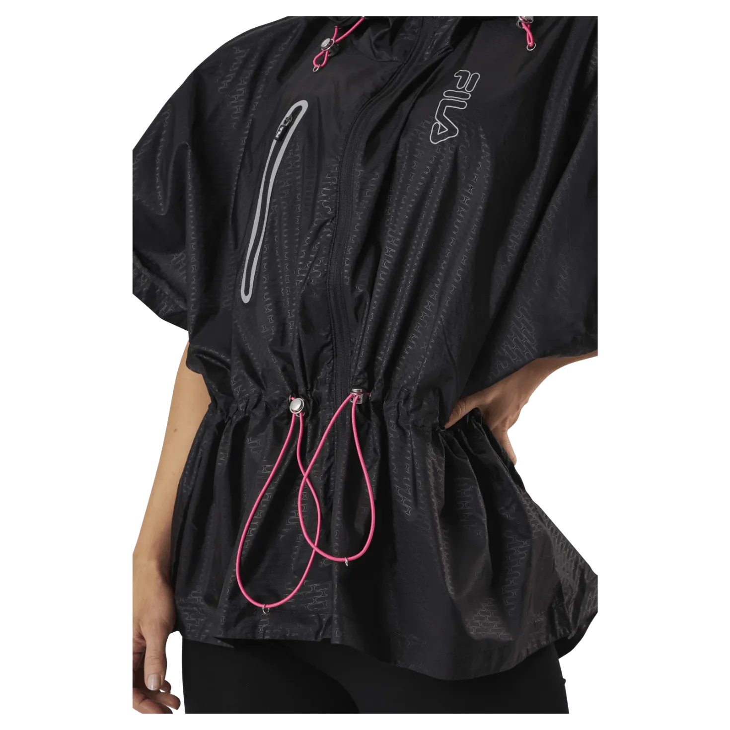 Eydie Wind Poncho Black