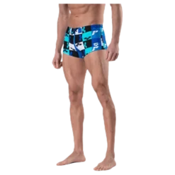 Factory Low Waist Short Blue