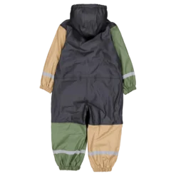 Fagerhult Rain Baby Overall, F Anth/green