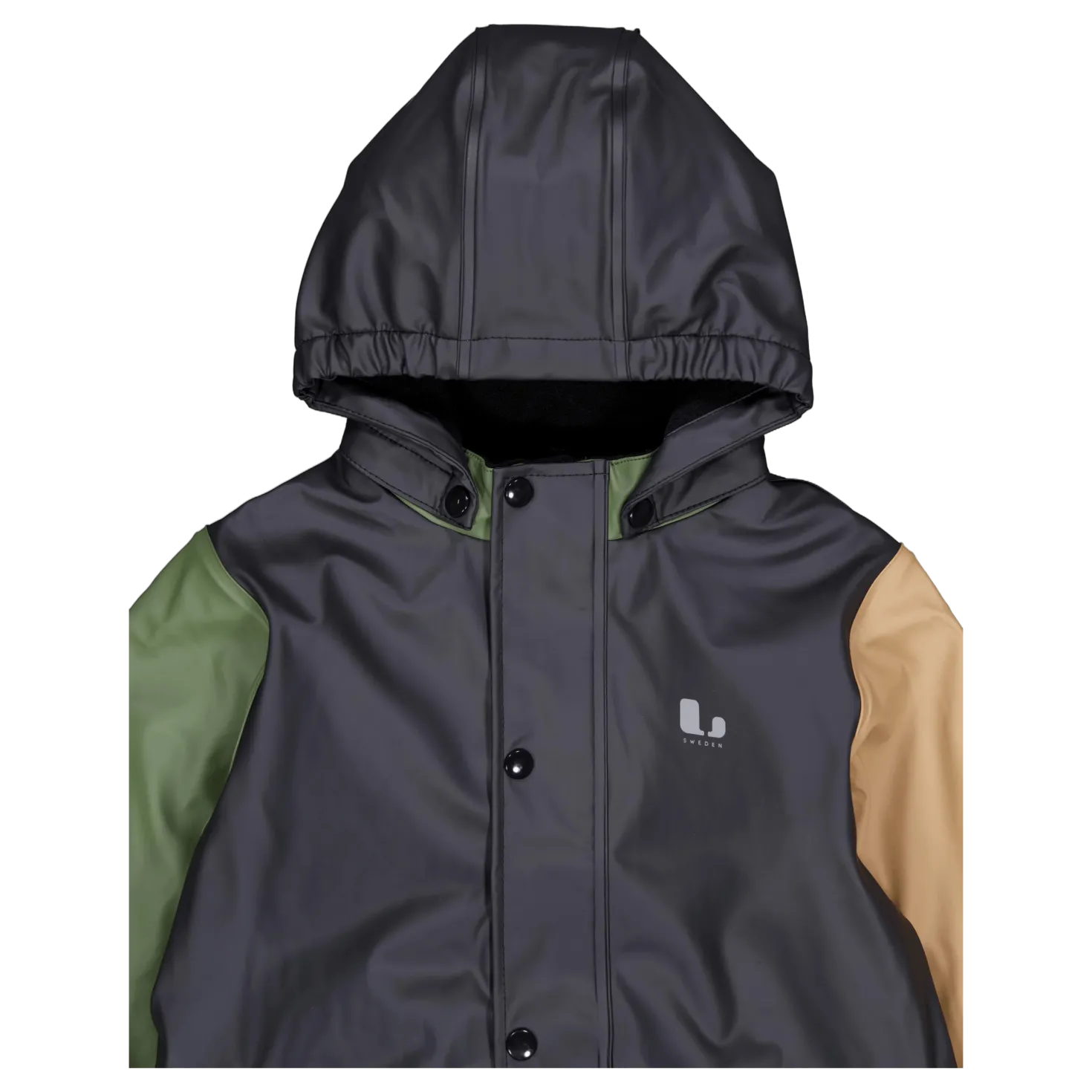 Fagerhult Rain Baby Overall, F Anth/green