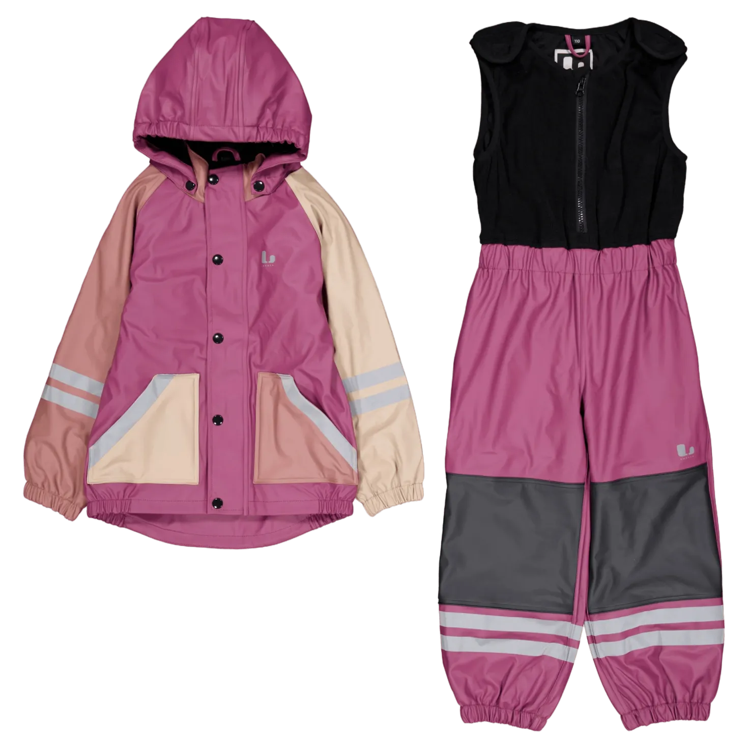 Fagerhult Rain Set, Fleece Pink/rose