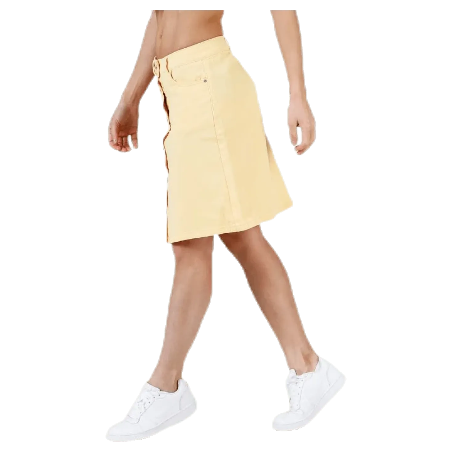 Farrah Color Dnm Skirt Yellow
