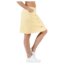 Farrah Color Dnm Skirt Yellow