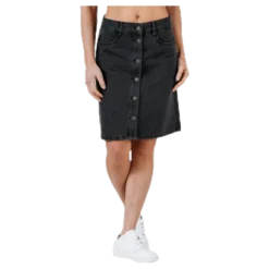 Farrah Reg Dnm Skirt Black
