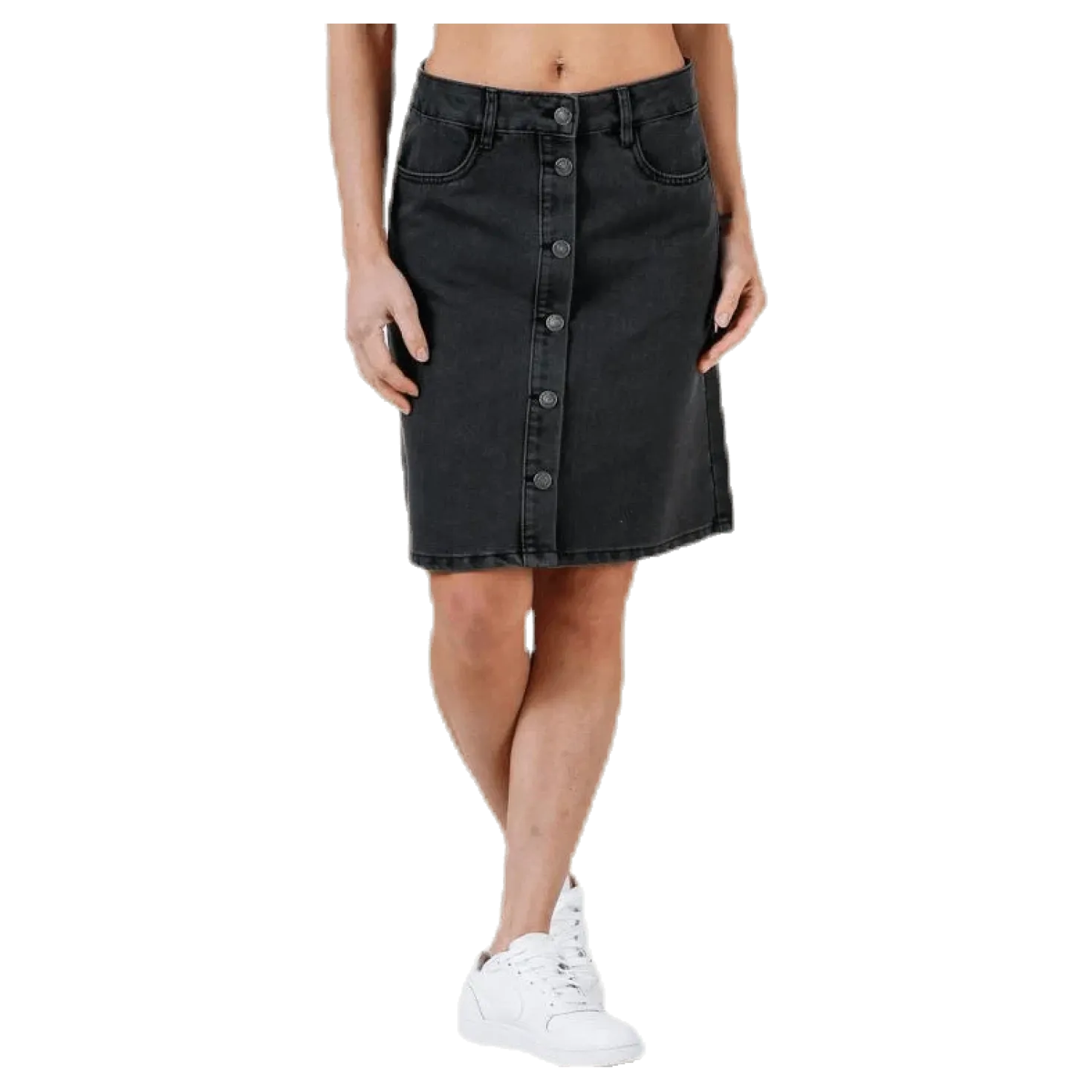 Farrah Reg Dnm Skirt Black
