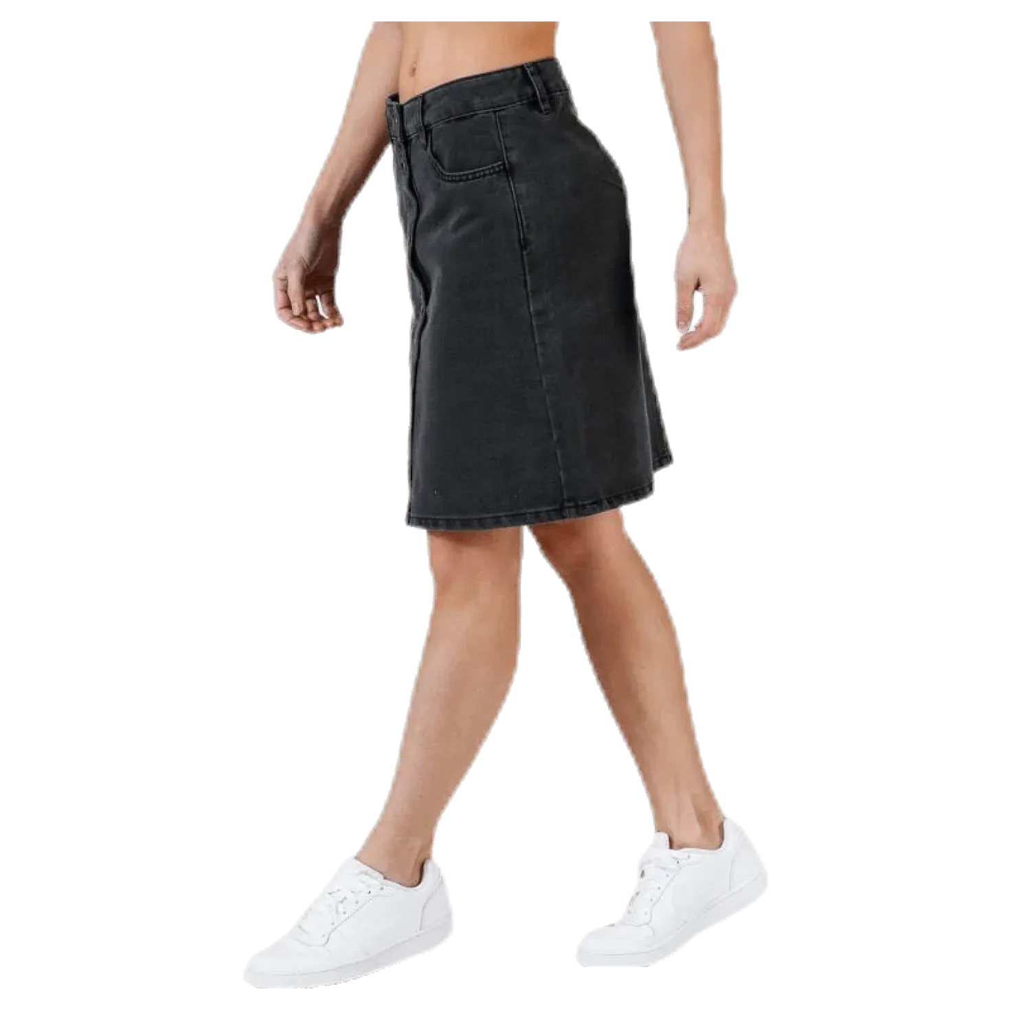 Farrah Reg Dnm Skirt Black
