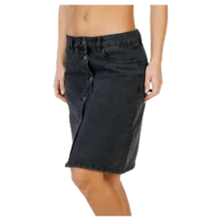 Farrah Reg Dnm Skirt Black