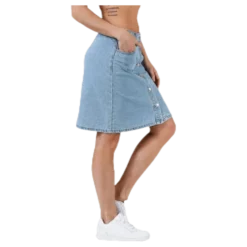 Farrah Reg Dnm Skirt Blue