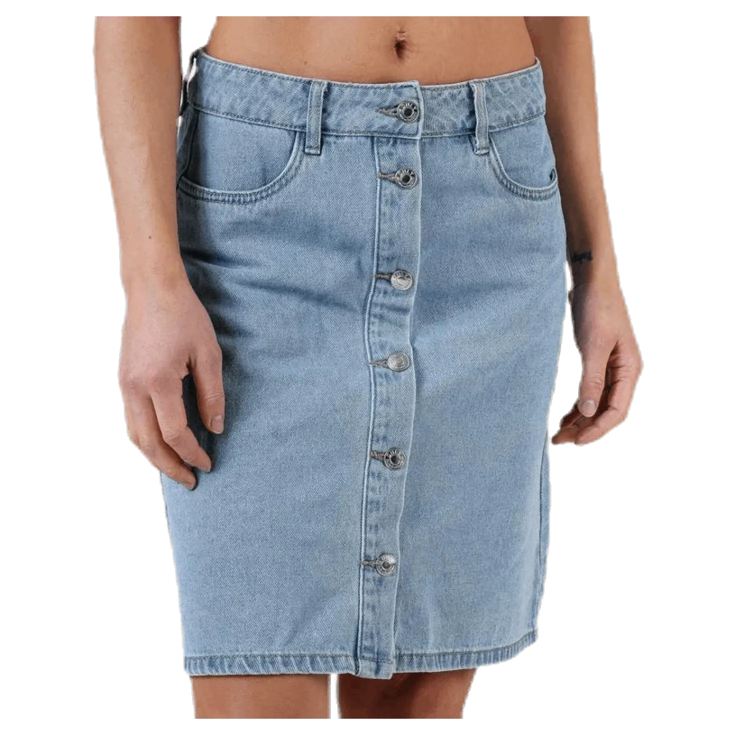 Farrah Reg Dnm Skirt Blue