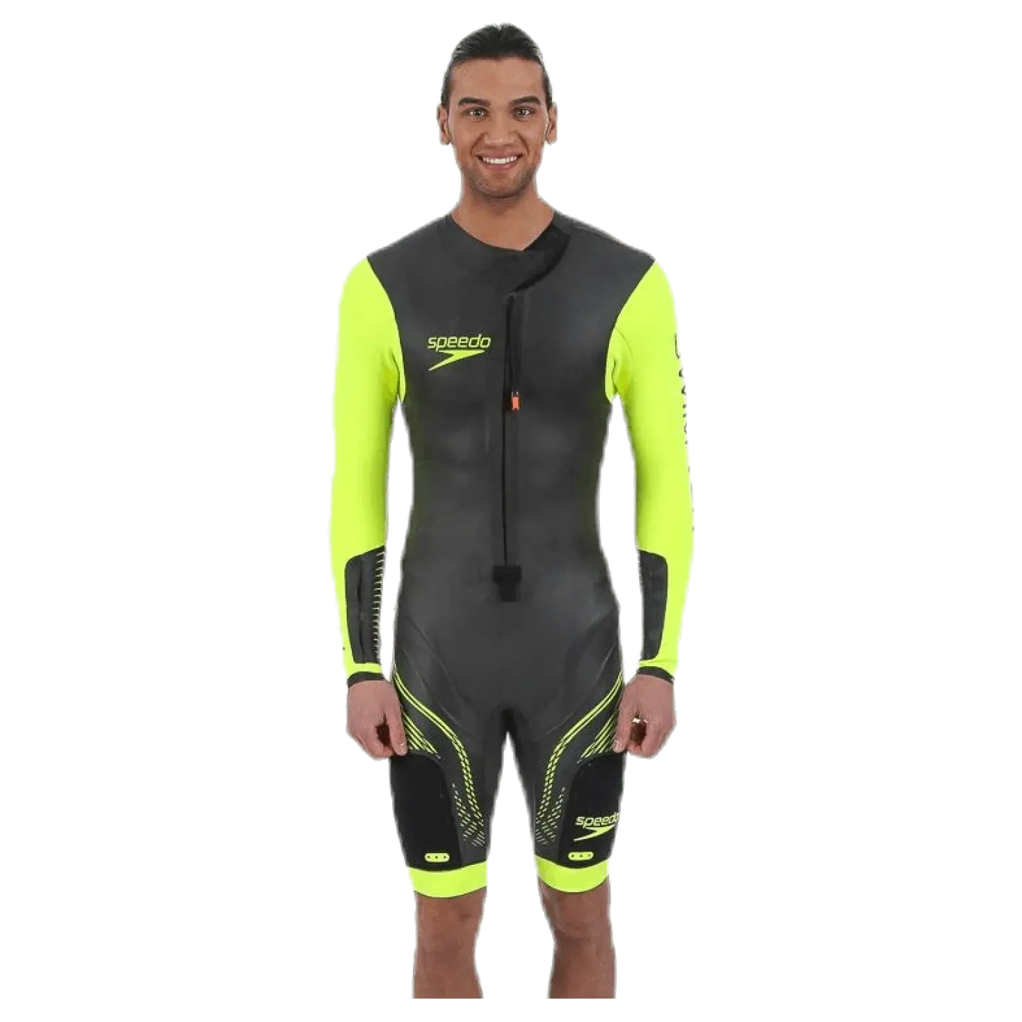 Fastskin Swimrun Male Suit Black/Yellow