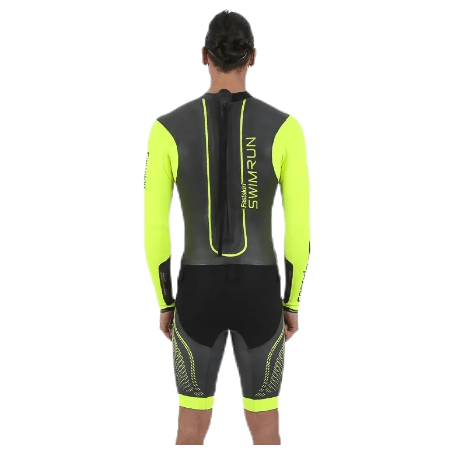 Fastskin Swimrun Male Suit Black/Yellow
