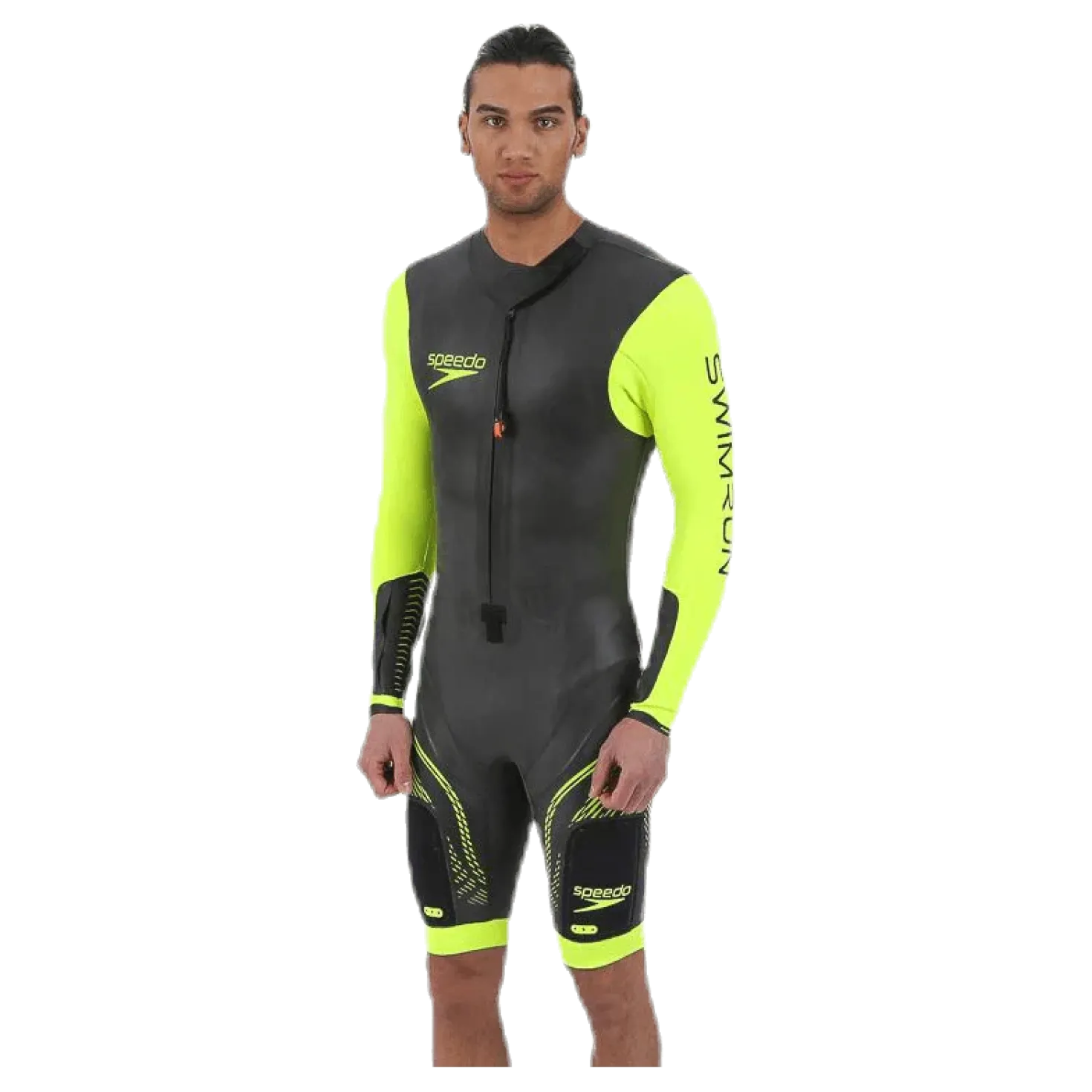 Fastskin Swimrun Male Suit Black/Yellow