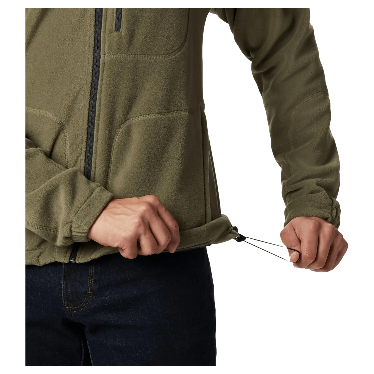 Fast Trek™ Ii Full Zip Fleece Stone Green