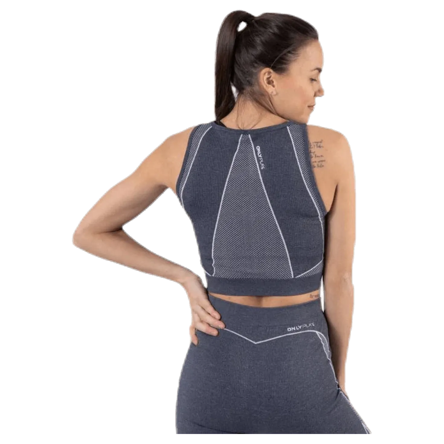 Fifi Life Circular Sports Bra Blue