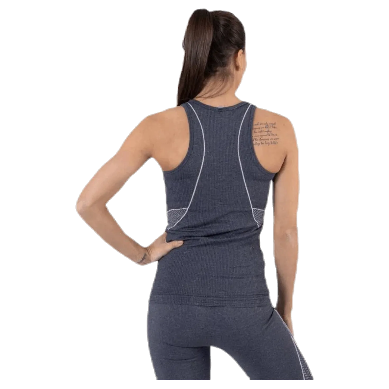 Fifi Life Slim Circular Sl Tank Blue