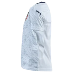 FIGC Away Shirt Replica Junior Blue/White