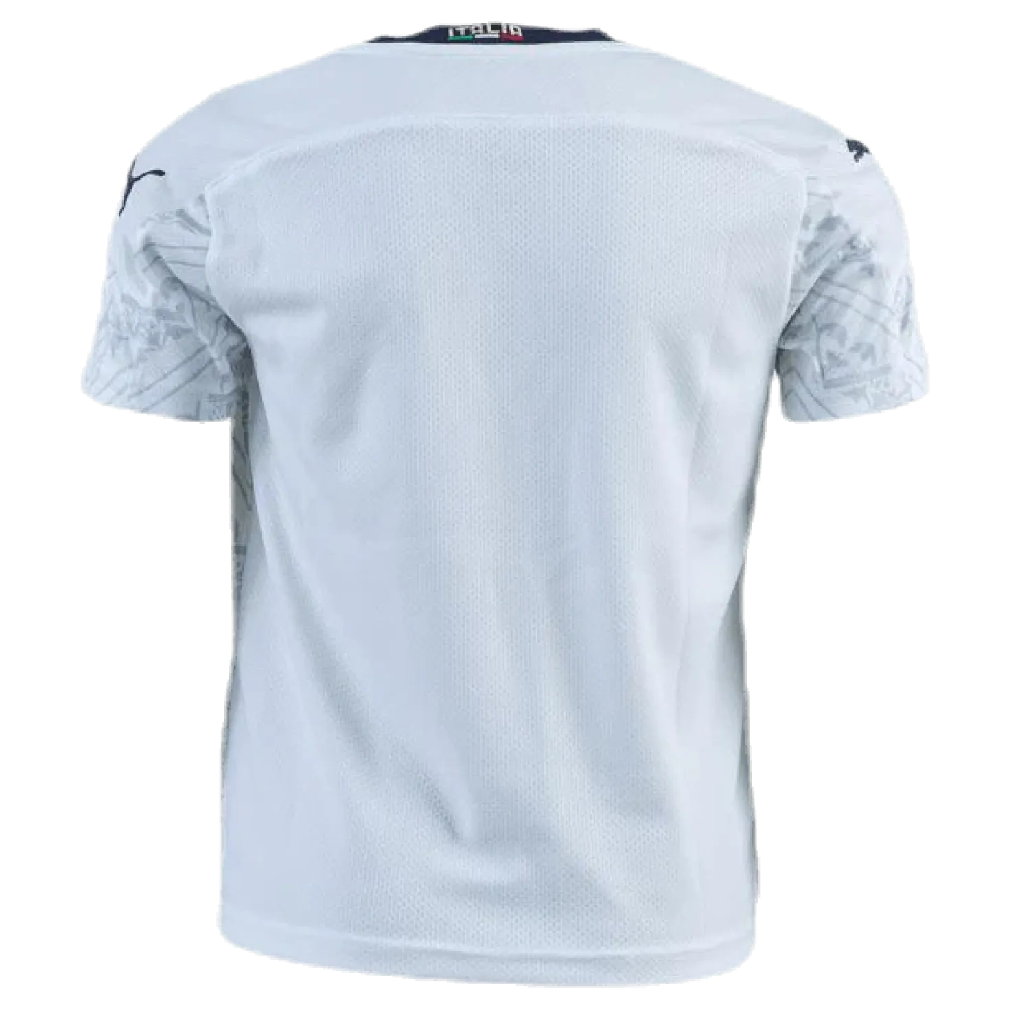 FIGC Away Shirt Replica Junior Blue/White