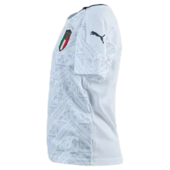 FIGC Away Shirt Replica Junior Blue/White