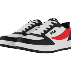 Fila Rega Nf Teens Black-fila Red