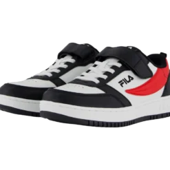 Fila Rega Nf Velcro Kids Black-fila Red