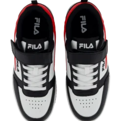 Fila Rega Nf Velcro Kids Black-fila Red