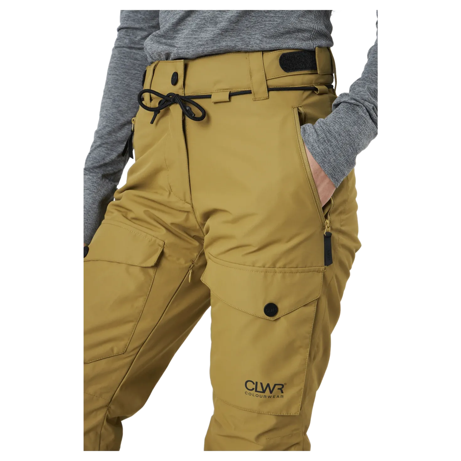 Fine Pants W Light Olive