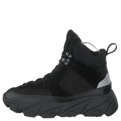Fire Sneaker Boots Black