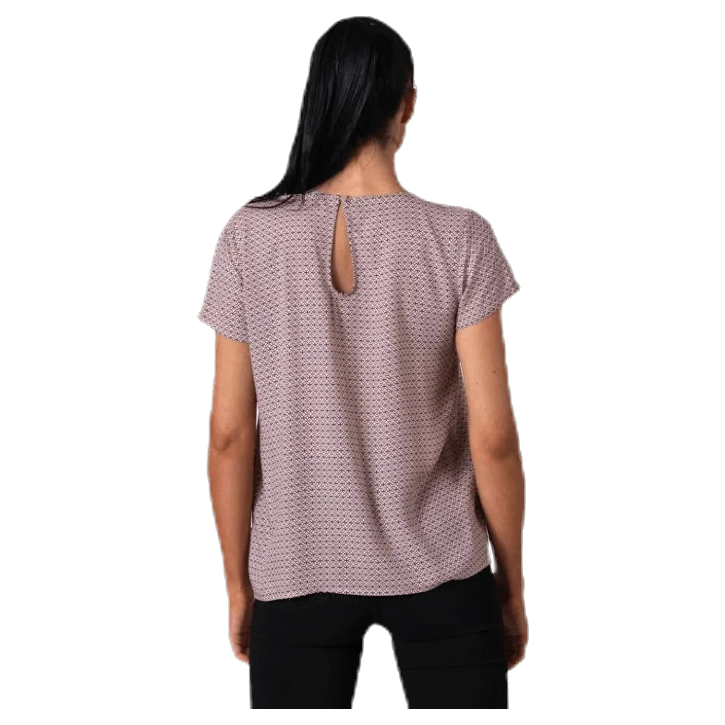 First One Ss Aop Top Red