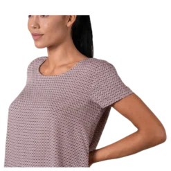First One Ss Aop Top Red