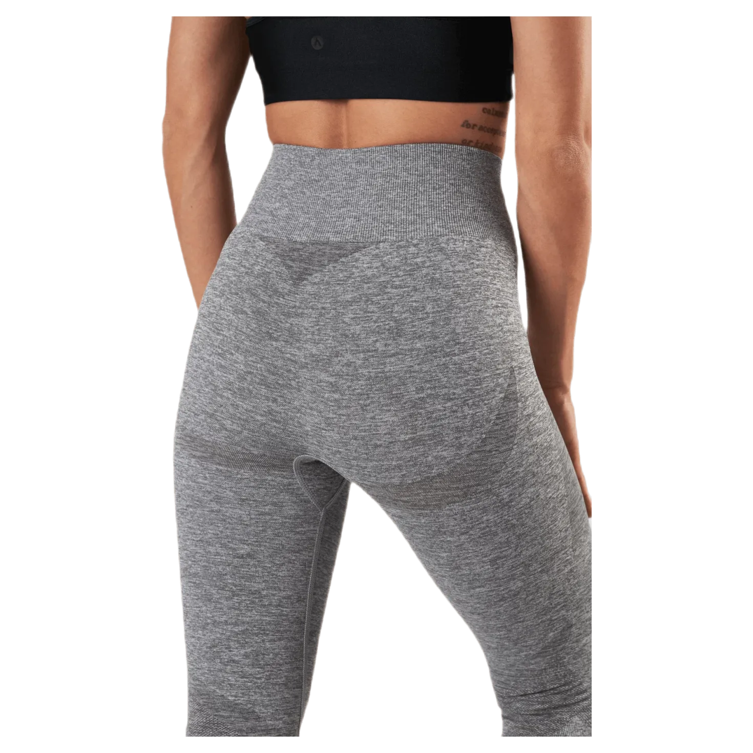Fitness Melange Tights Grey
