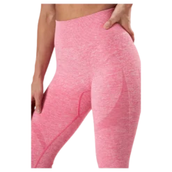 Fitness Melange Tights Pink