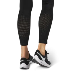 Fitness Seamless Mesh Tights Black