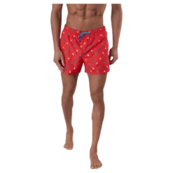 Flamingo Swimshorts Red